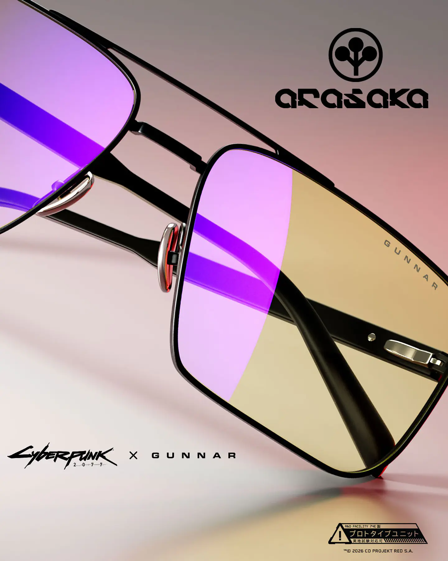 Cyberpunk 2077 Arasaka Onyx / Katana Red Amber 13