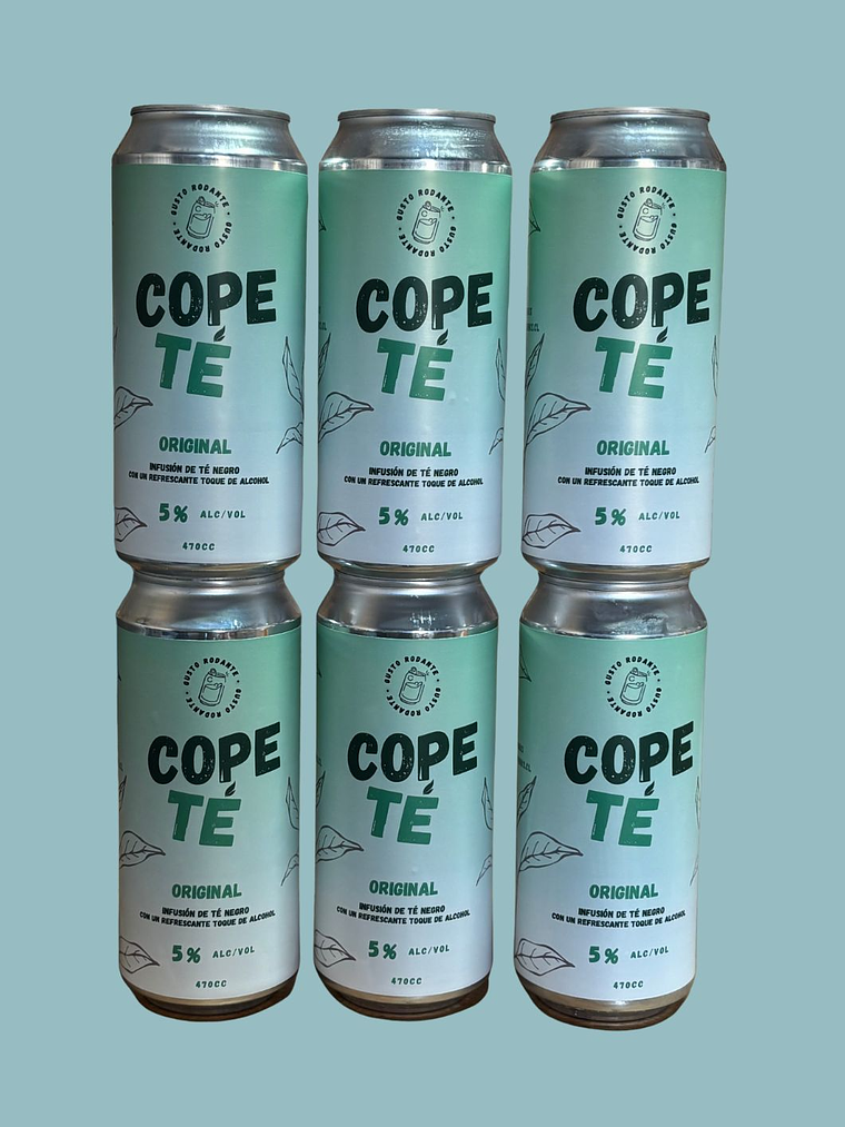 Pack 6 CopeTé Sabor Original  1