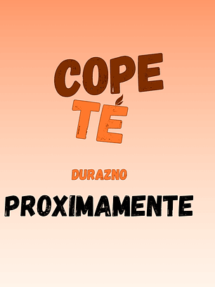 Pack 6 CopeTé Sabor Durazno