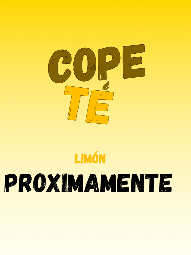 Pack 6 CopeTé Sabor Limón 1