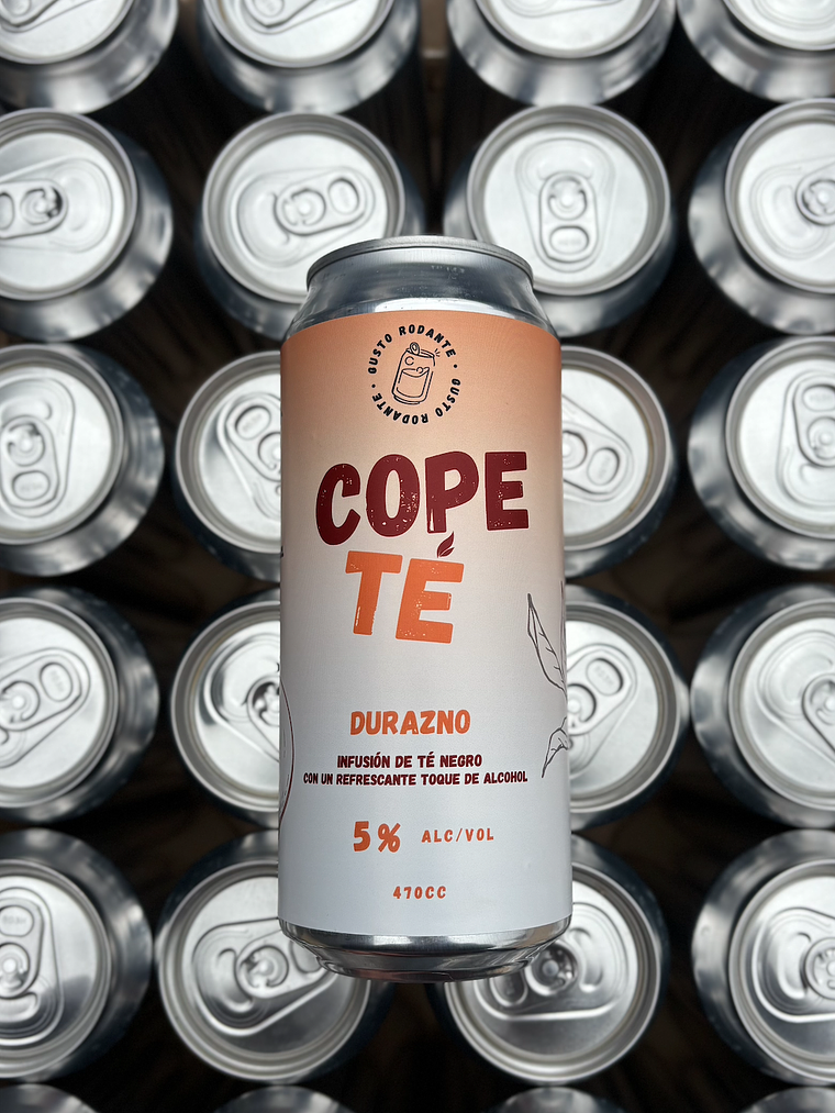 Pack 6 CopeTé Sabor Durazno 1