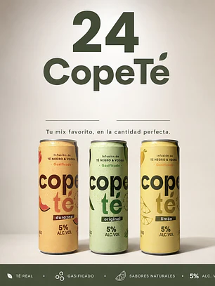 Trilogía 24 pack CopeTé
