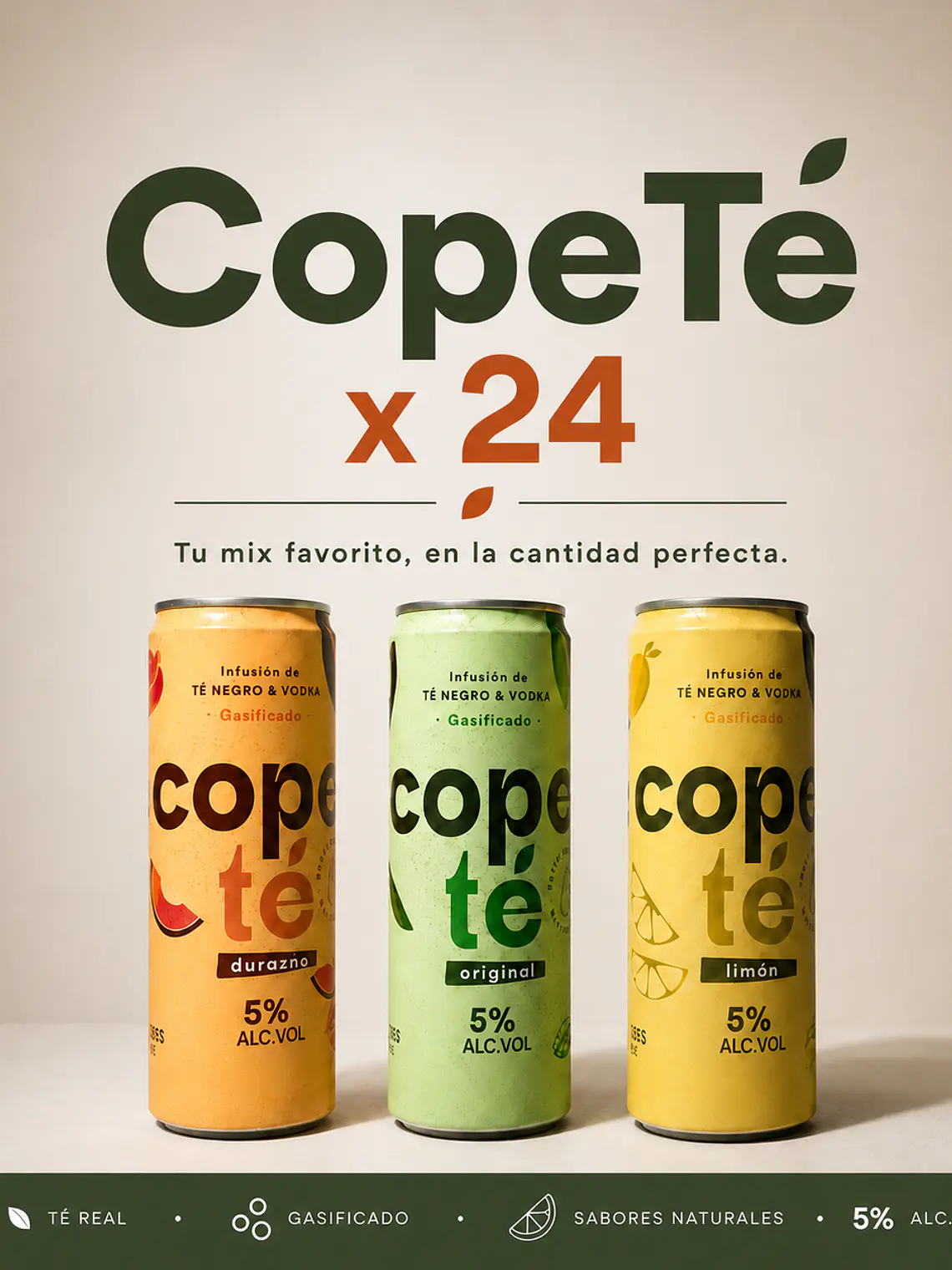 Trilogía 24 pack Mixto CopeTé 1