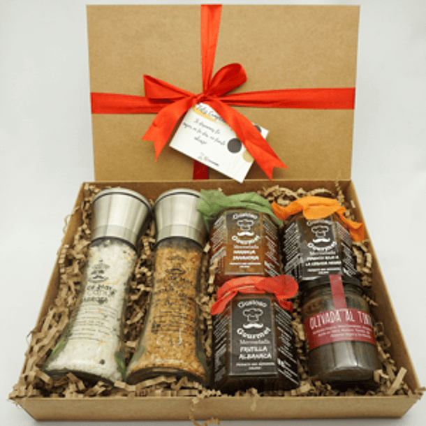 Elige 2 Molinillos & 4 Conservas 