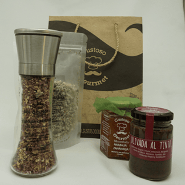 Pack Molinillo, Recarga & 2 Conservas 