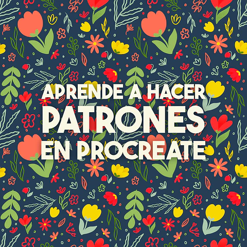 Aprende a hacer patrones en Procreate - GRABADO