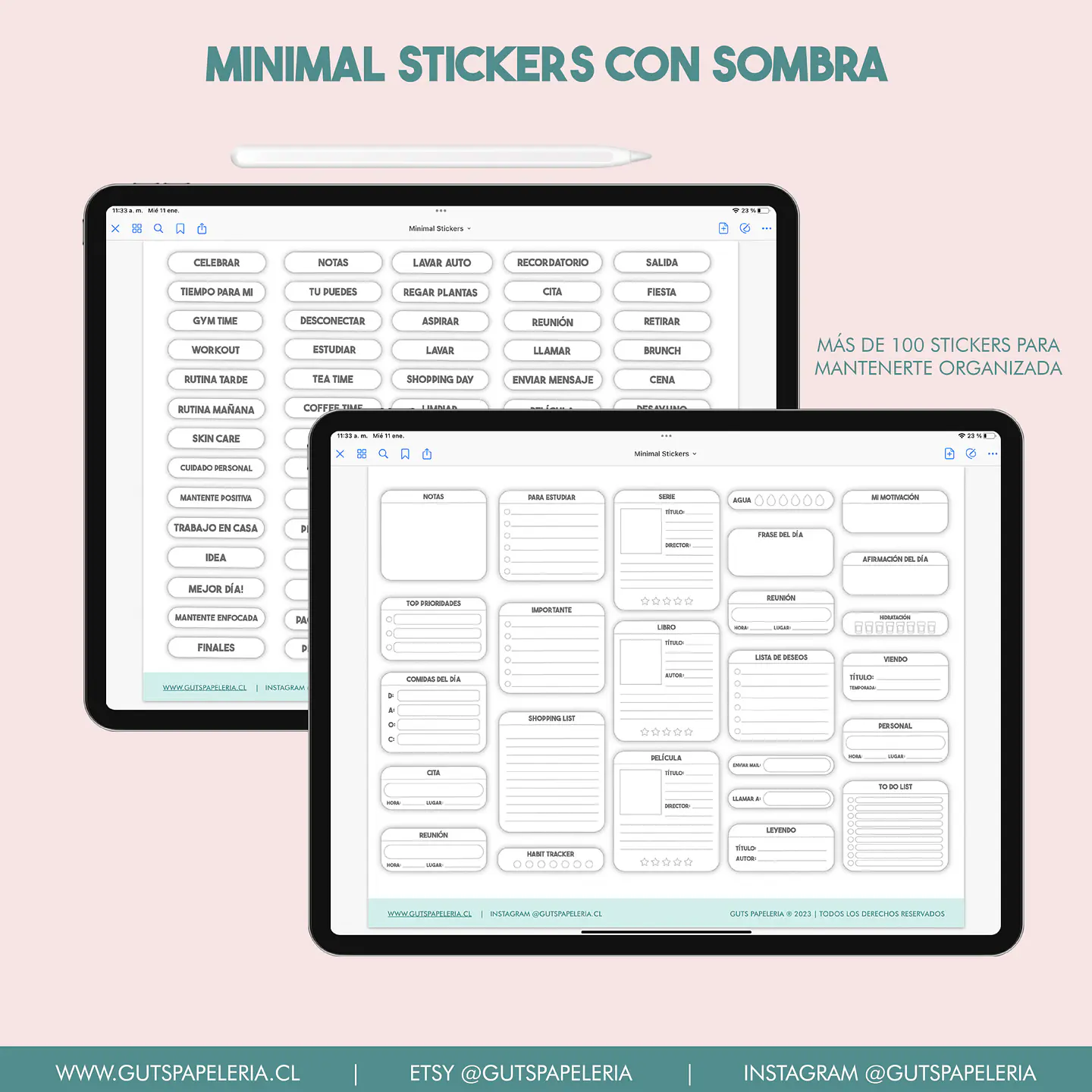 Minimal Stickers 3