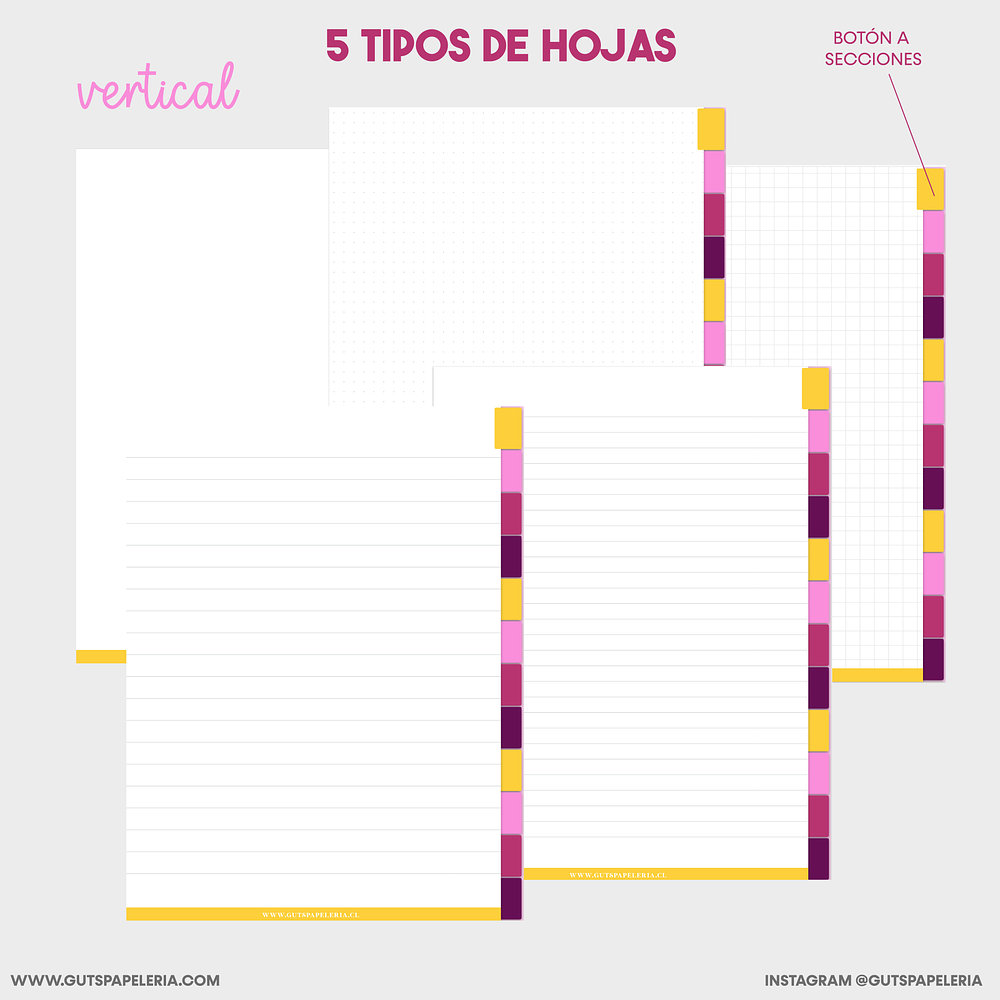 Cuaderno 12 Secciones