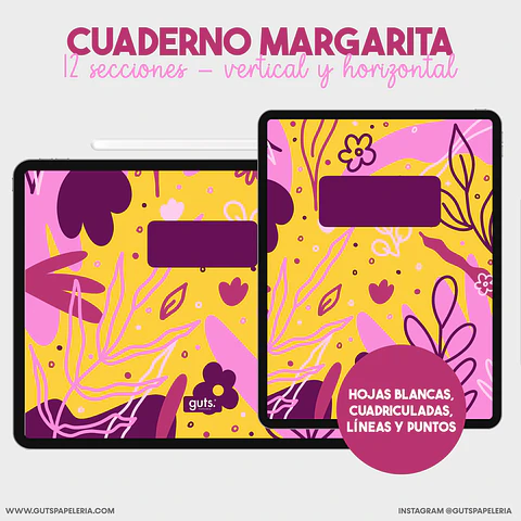 Cuaderno 12 Secciones