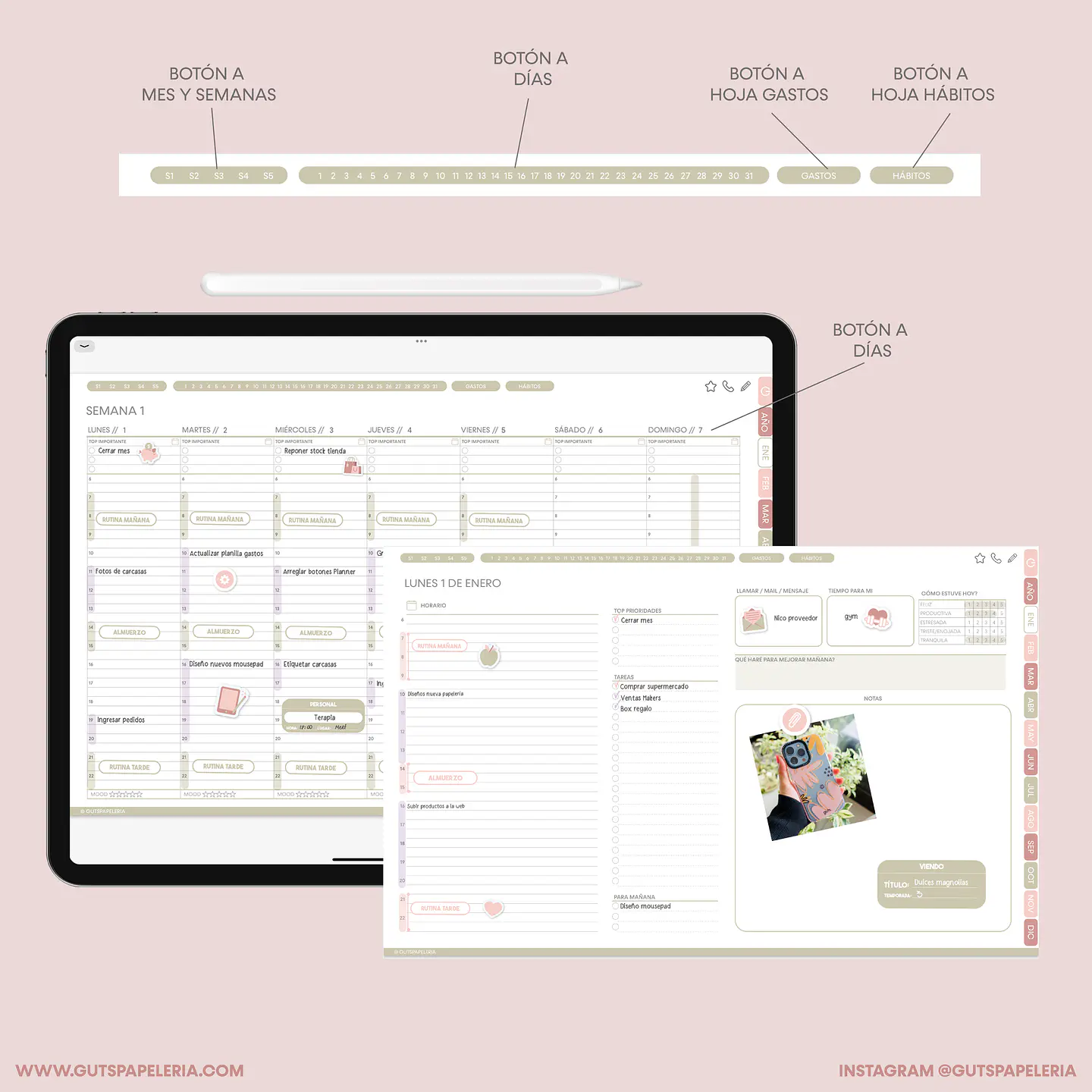 Planner Vibra Alto Horizontal 4