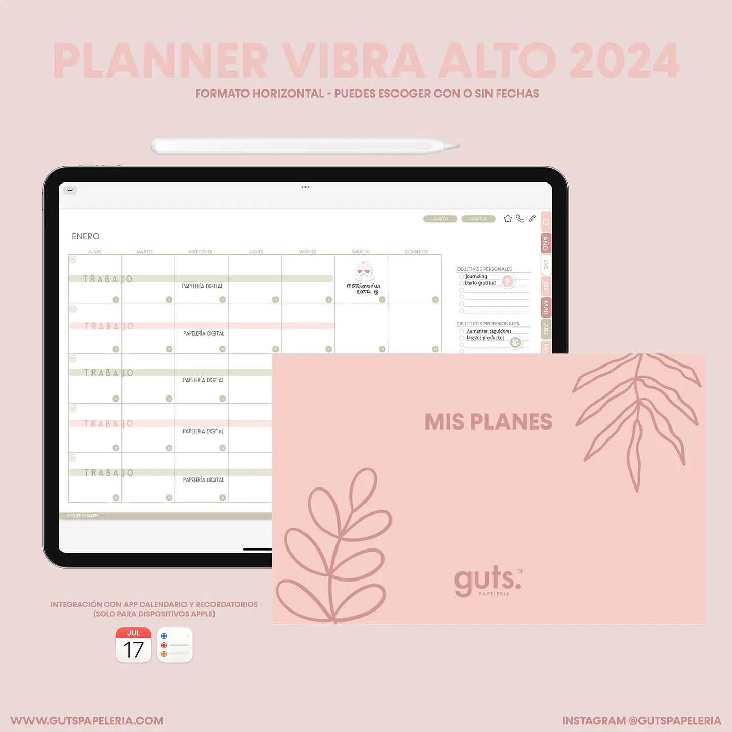 Planner Vibra Alto Horizontal 1