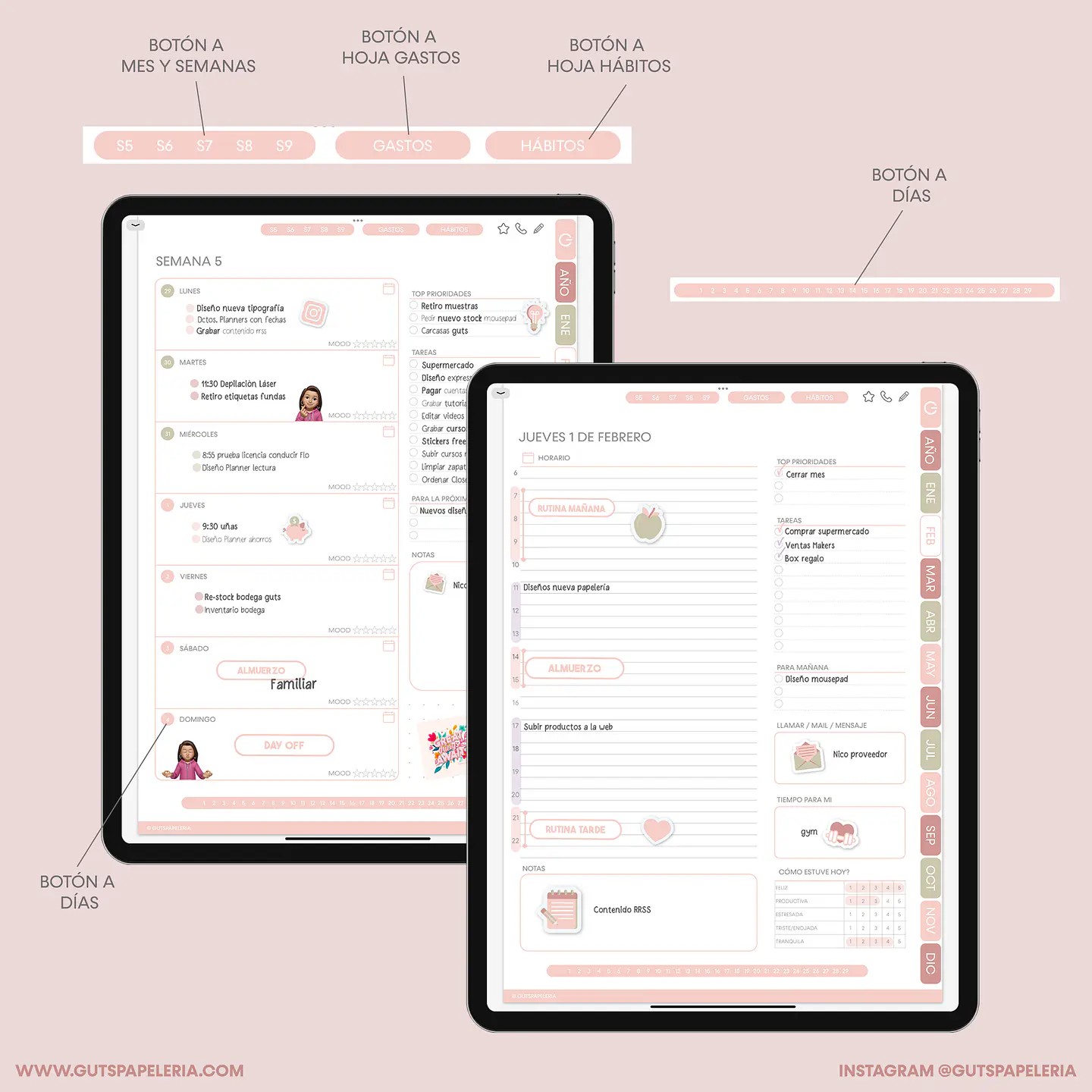 Planner Vibra Alto Vertical 4
