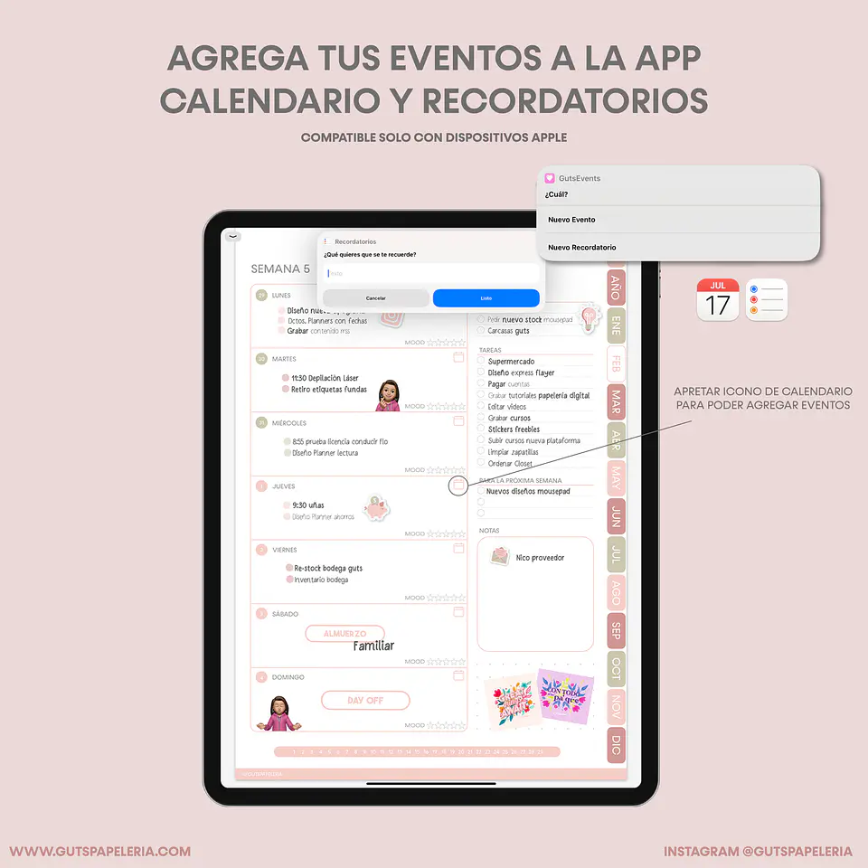 Planner Vibra Alto Vertical 5