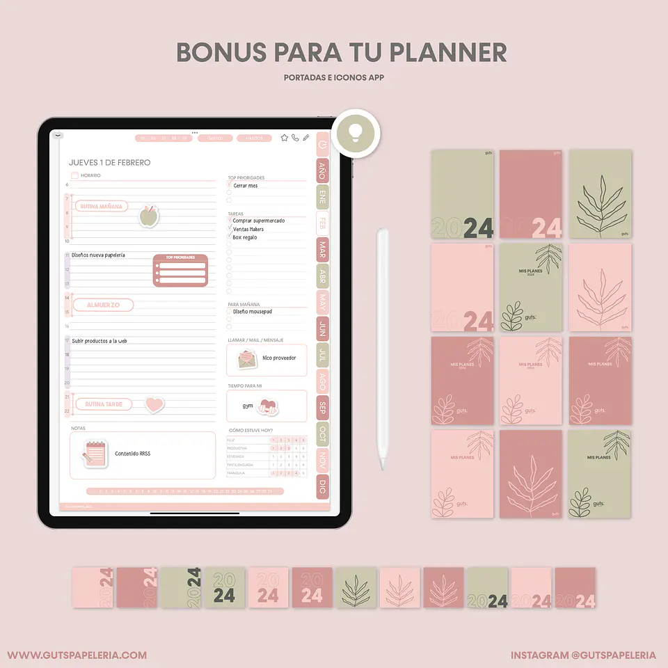 Planner Vibra Alto Vertical 6