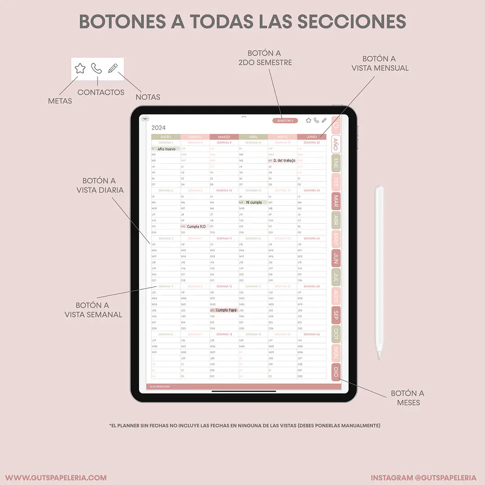 Planner Vibra Alto Vertical 2