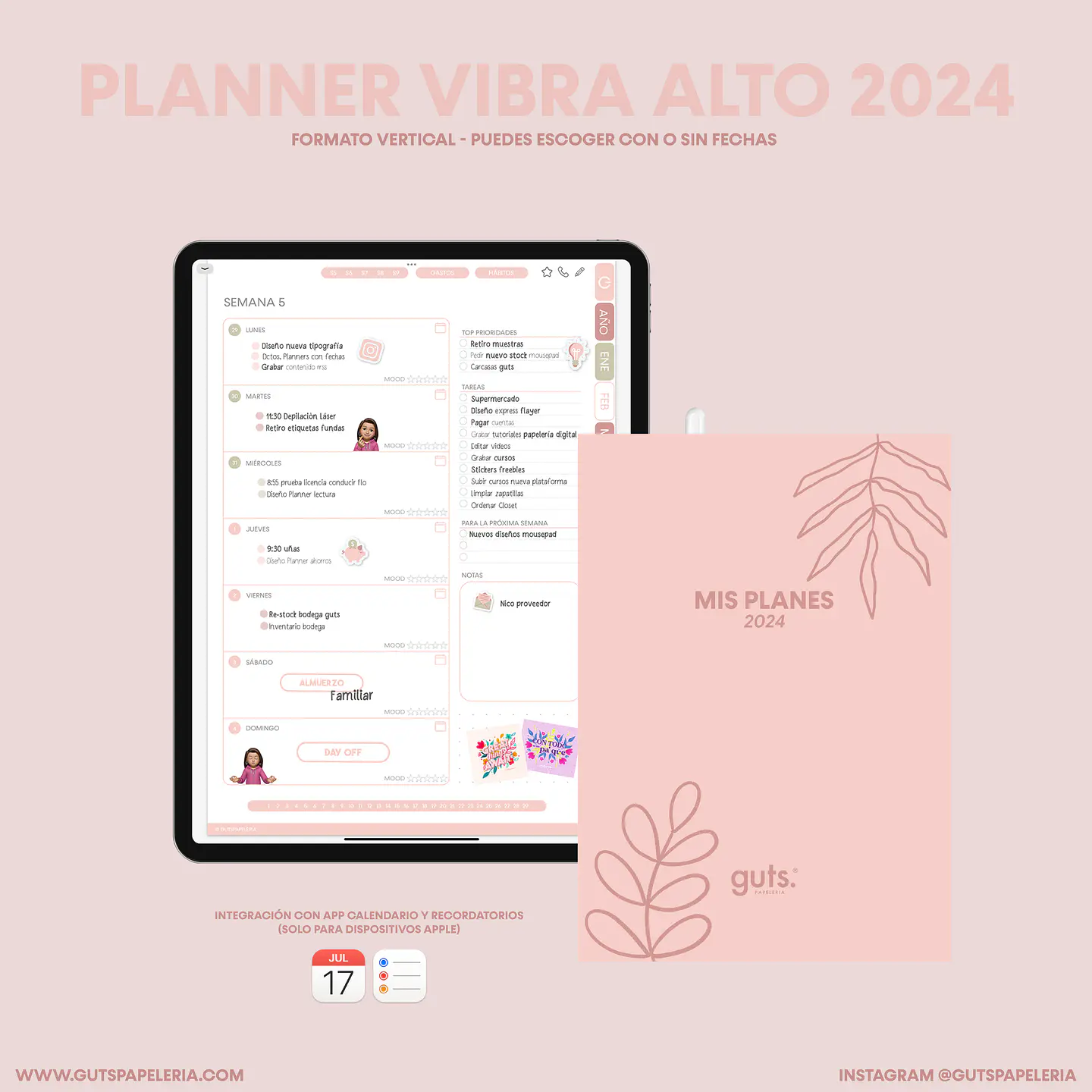 Planner Vibra Alto Vertical 1