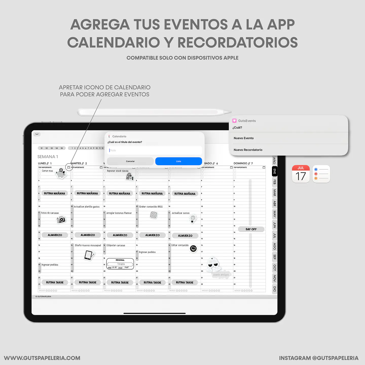 Planner Black Horizontal 5