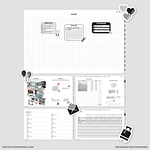 Planner Black Horizontal