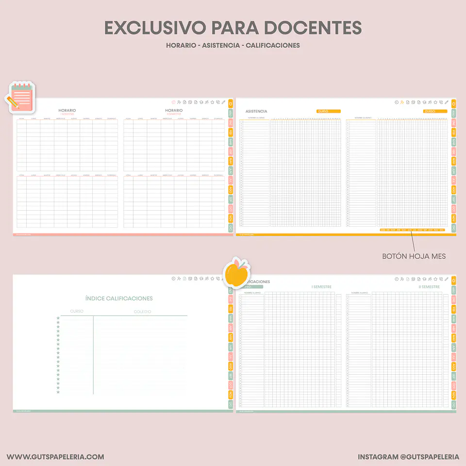 Planner Docente 7