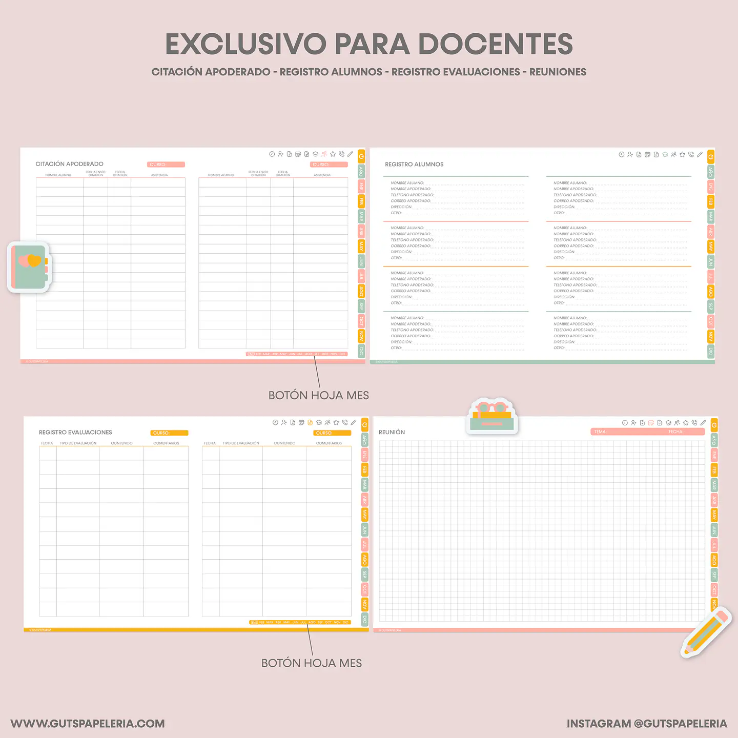 Planner Docente 8