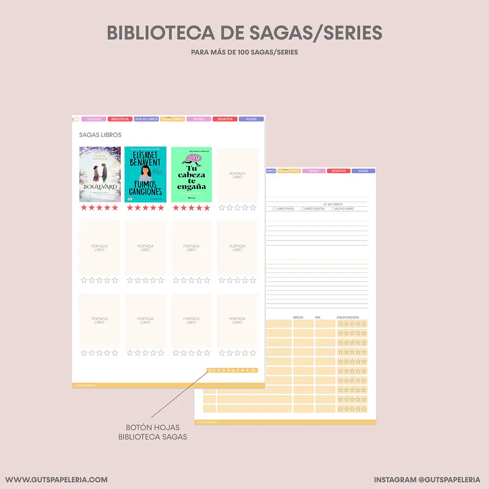 Reading Journal - Diario de lecturas 4