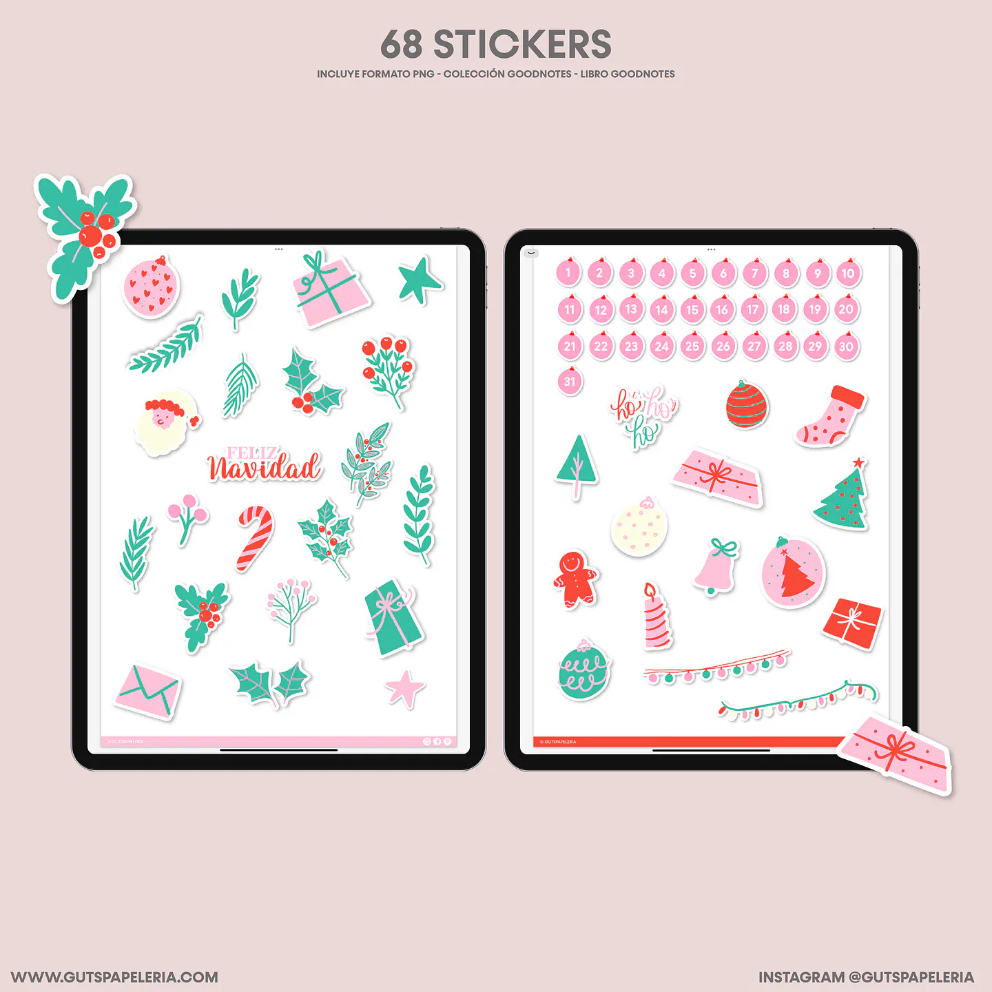 Stickers Navidad 2