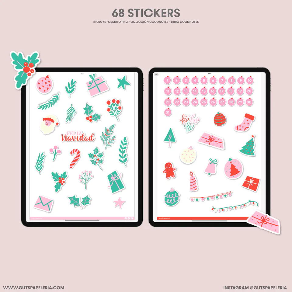 Stickers Navidad 2