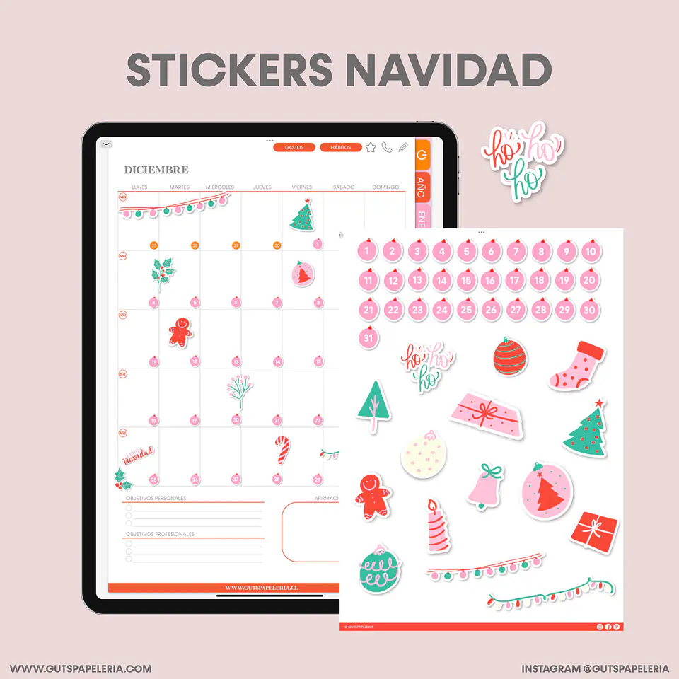 Stickers Navidad 1