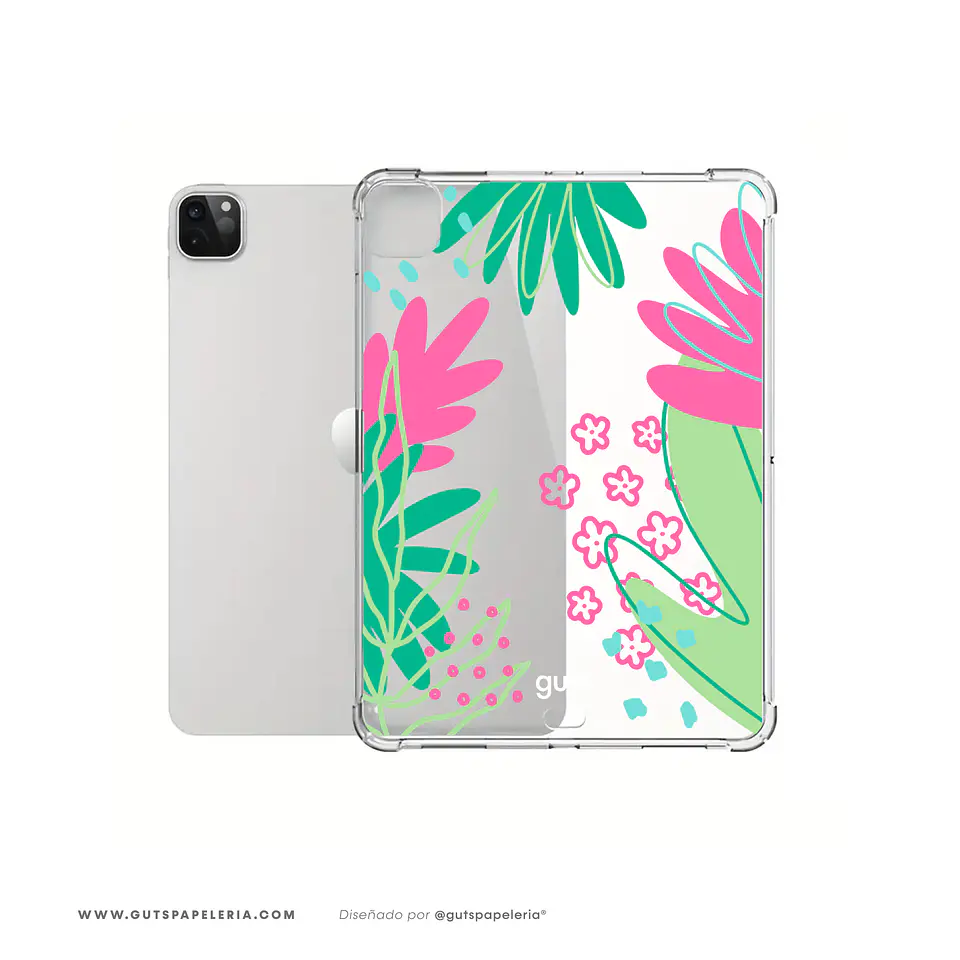 Carcasa iPad Lily Transparente 1