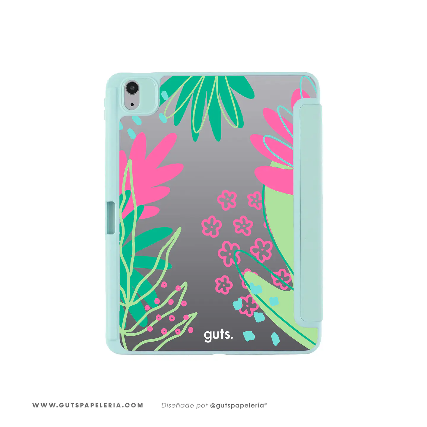 Carcasa iPad Lily Menta 1