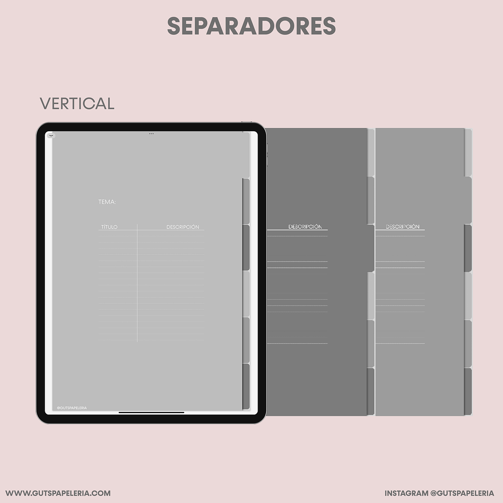 Nuevo Cuaderno 6 secciones Black