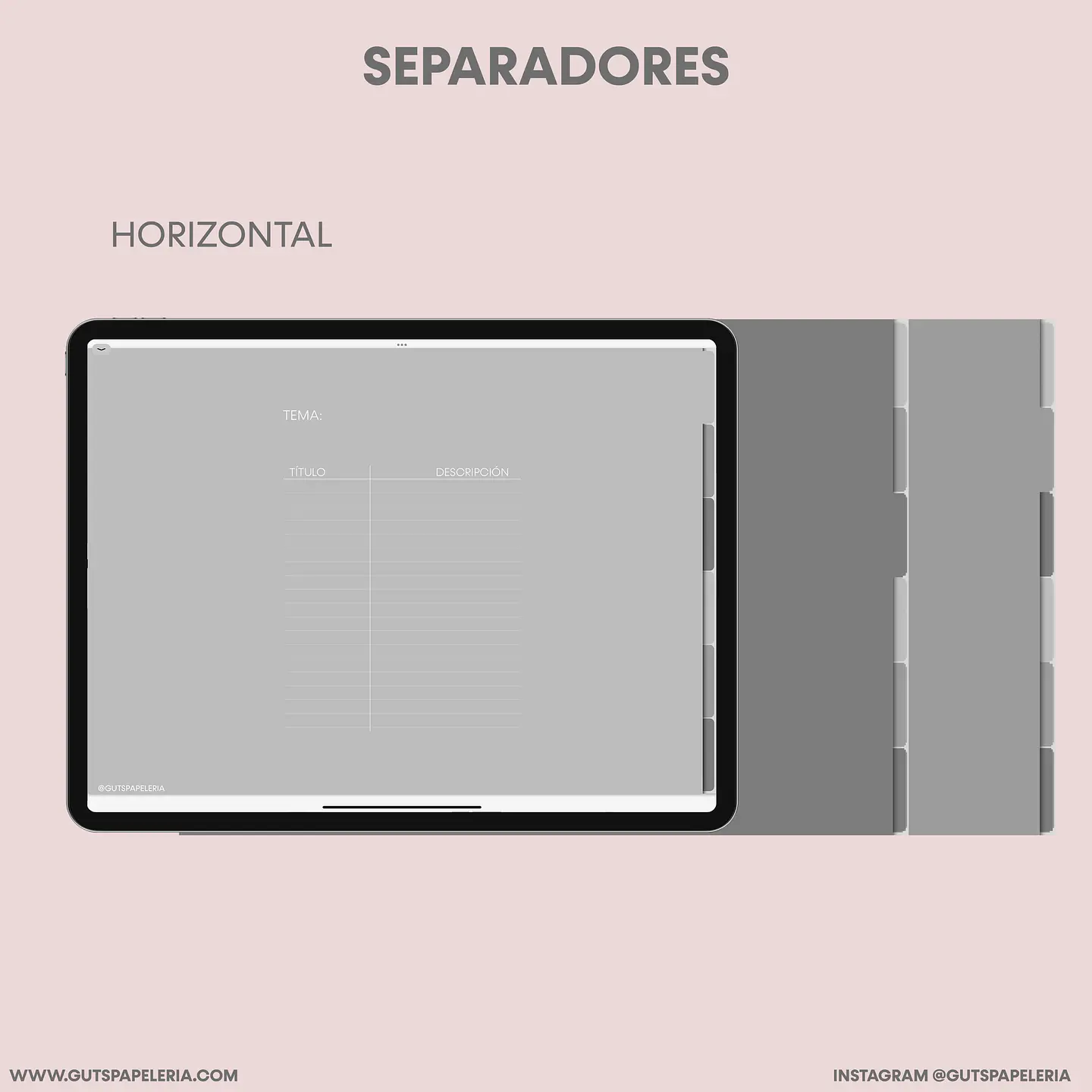 Nuevo Cuaderno 6 secciones Black 5