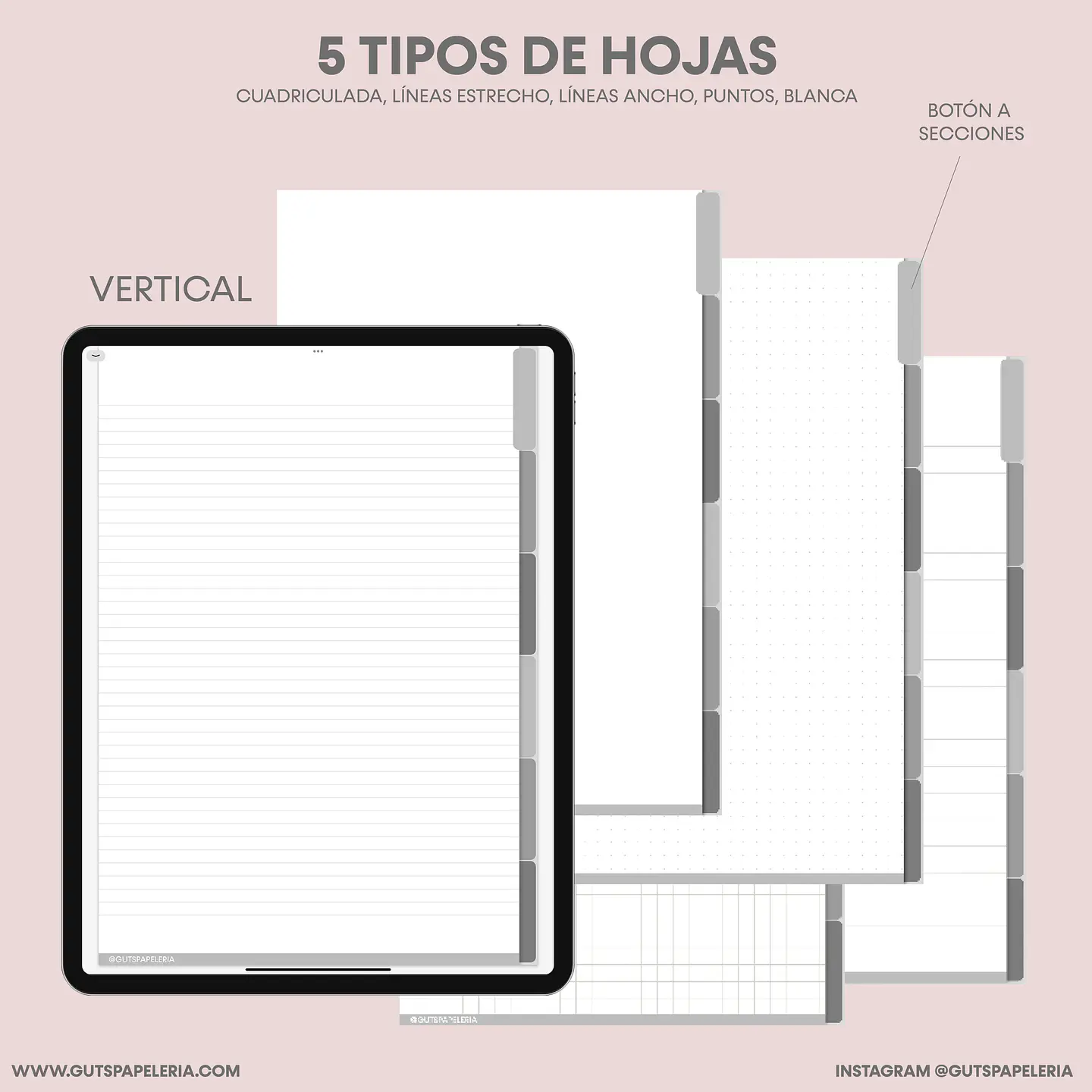 Nuevo Cuaderno 6 secciones Black 2
