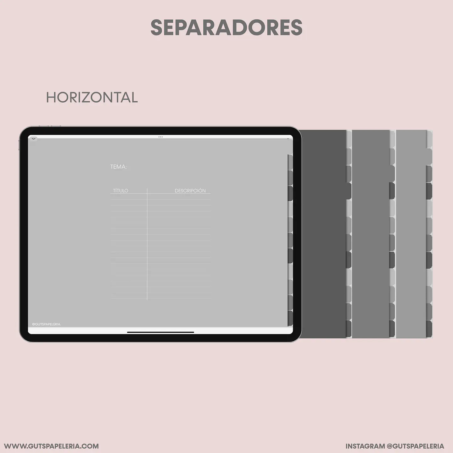 Nuevo Cuaderno 12 secciones Black 5