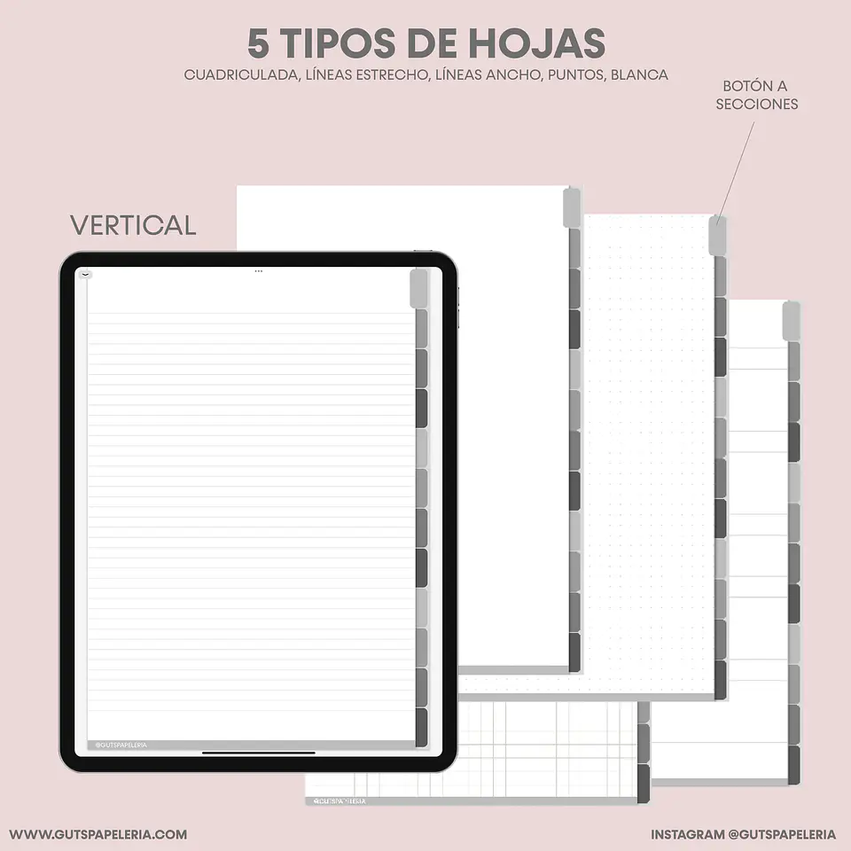 Nuevo Cuaderno 12 secciones Black 2
