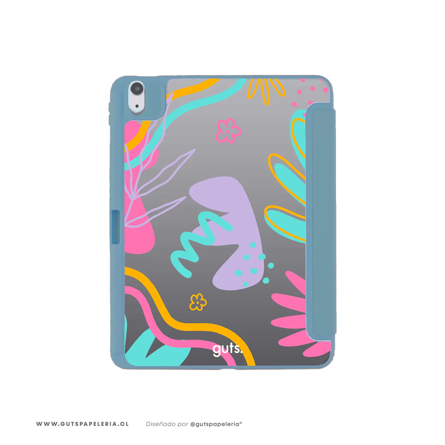 Carcasa iPad Rose Azul 1