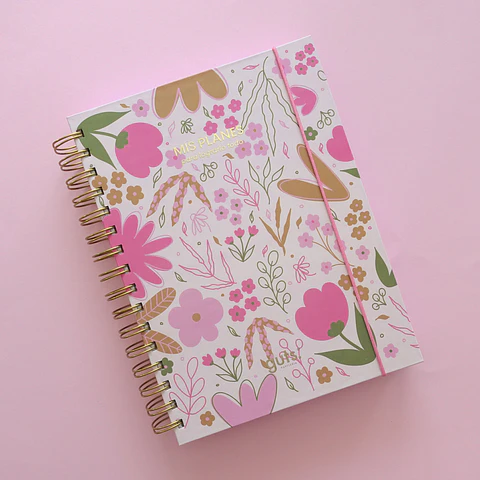 Planner Sin Fechas - Flores Silvestres