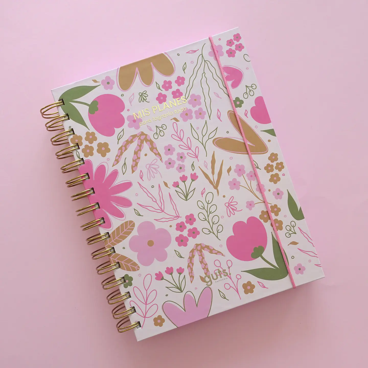 Planner Sin Fechas - Flores Silvestres 1