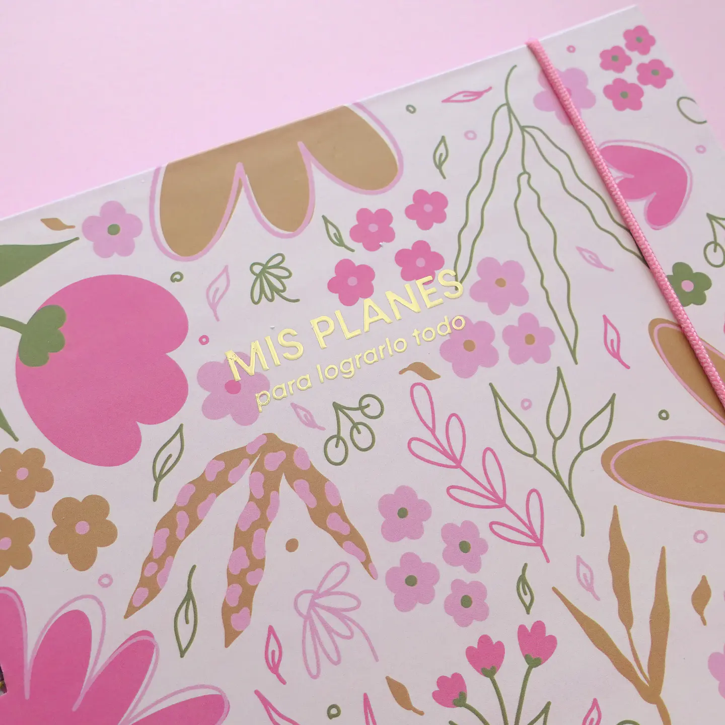 Planner Sin Fechas - Flores Silvestres 2