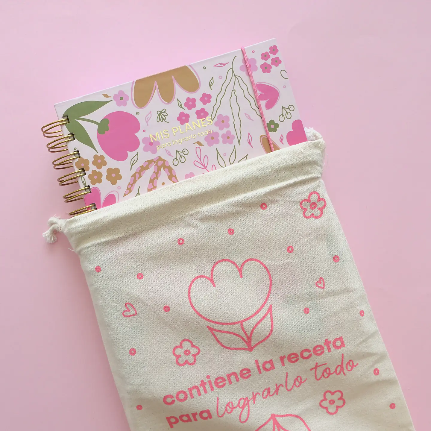 Planner Sin Fechas - Flores Silvestres 14