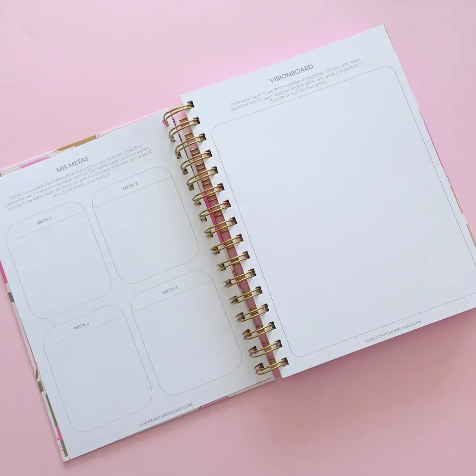 Planner Sin Fechas - Tulipán Verde 5