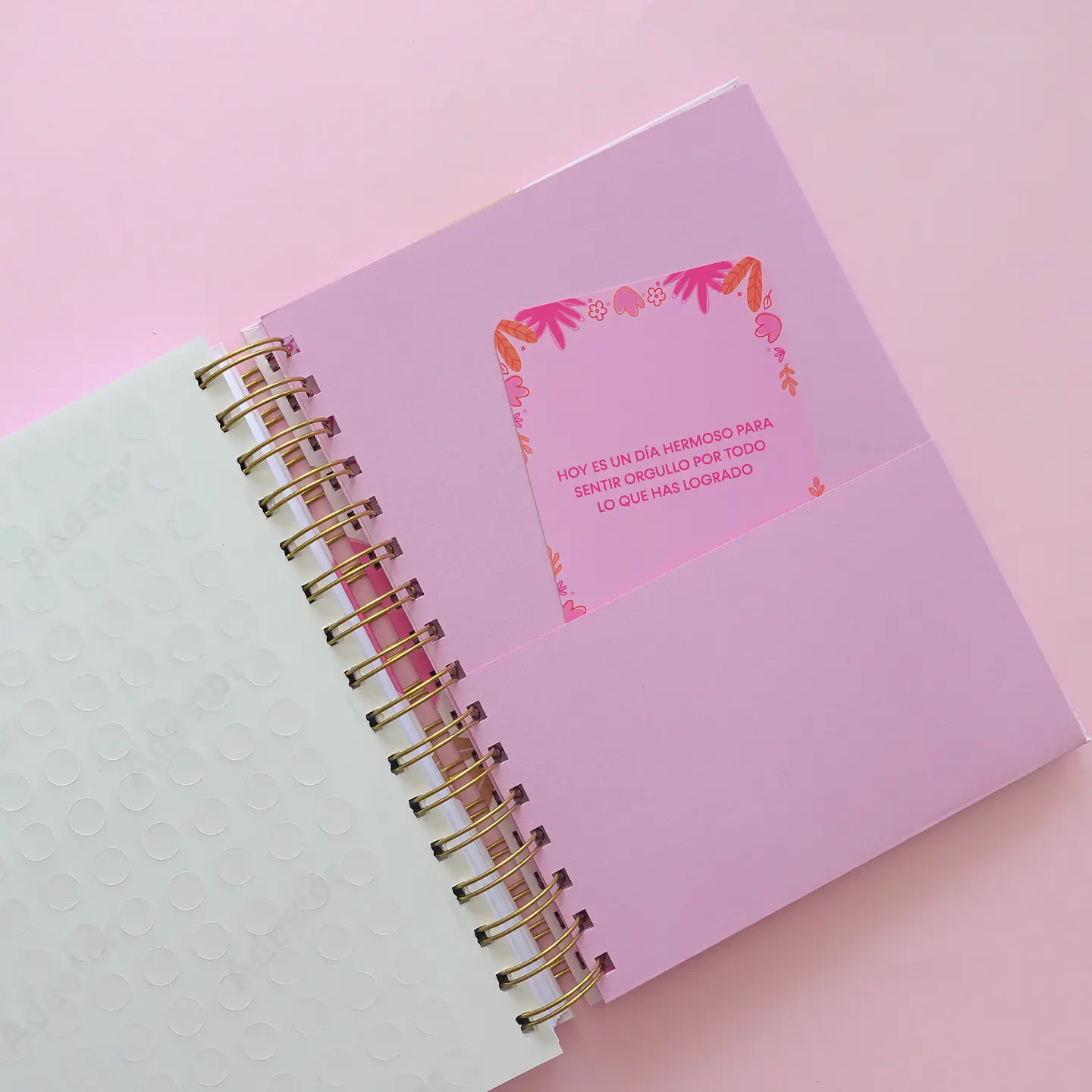 Planner Sin Fechas - Tulipán Verde 13