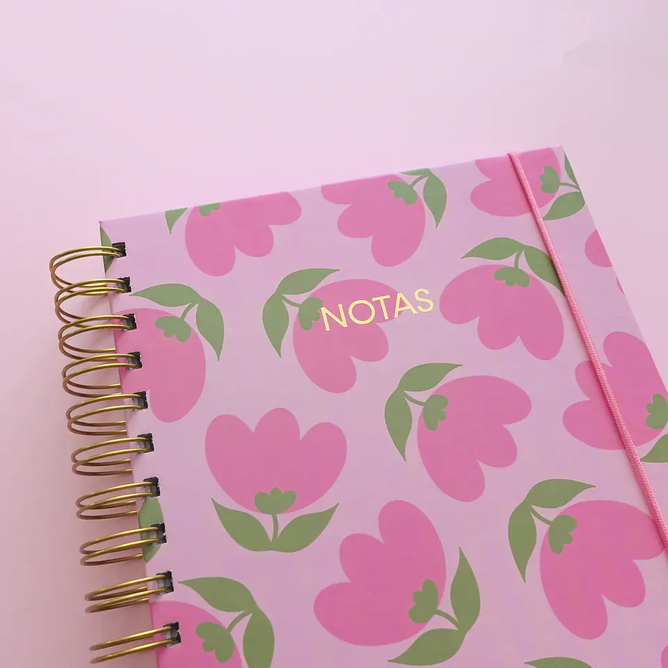 Cuaderno Puntos - Tulipán Rosa 2