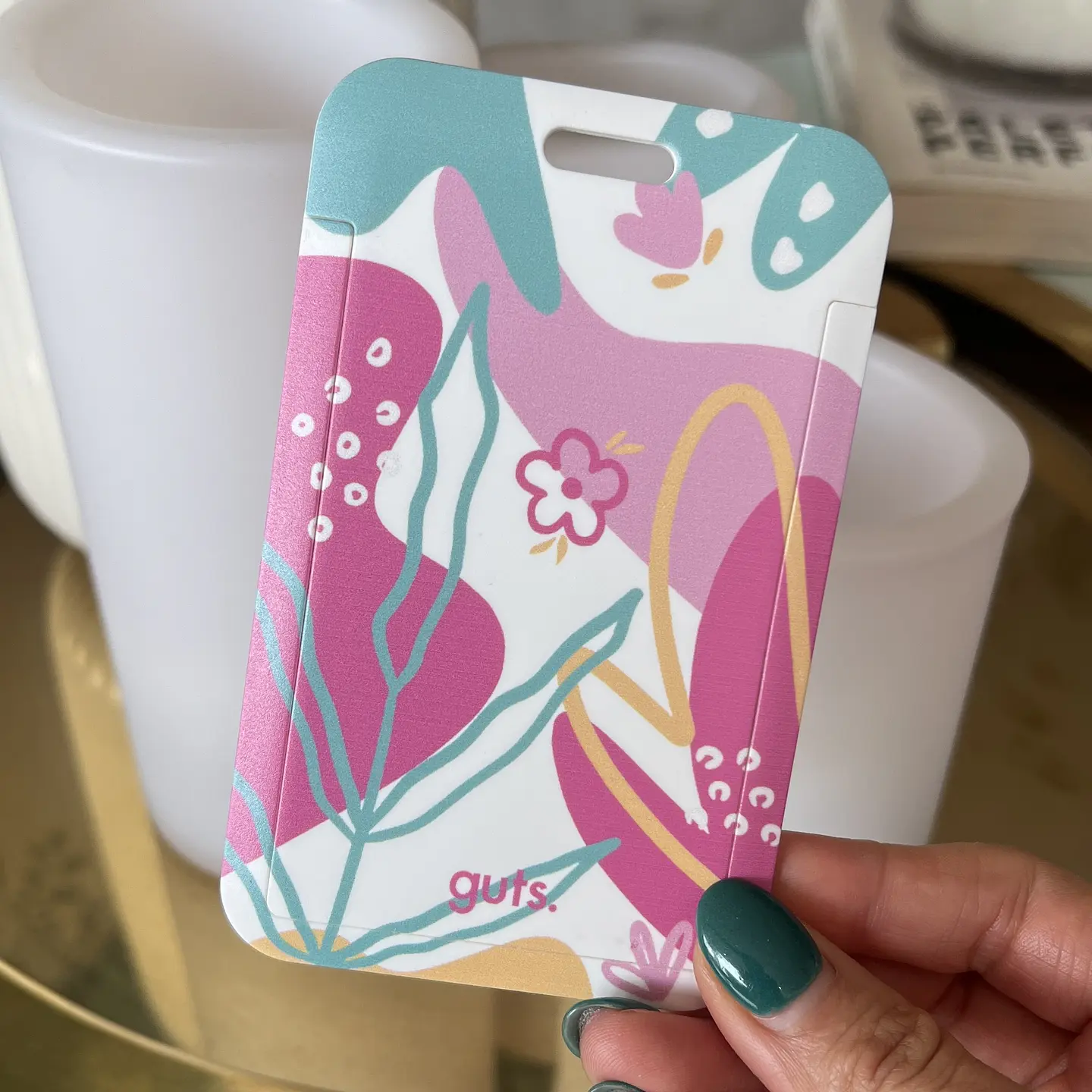 Porta Credencial Sweet Pink 1