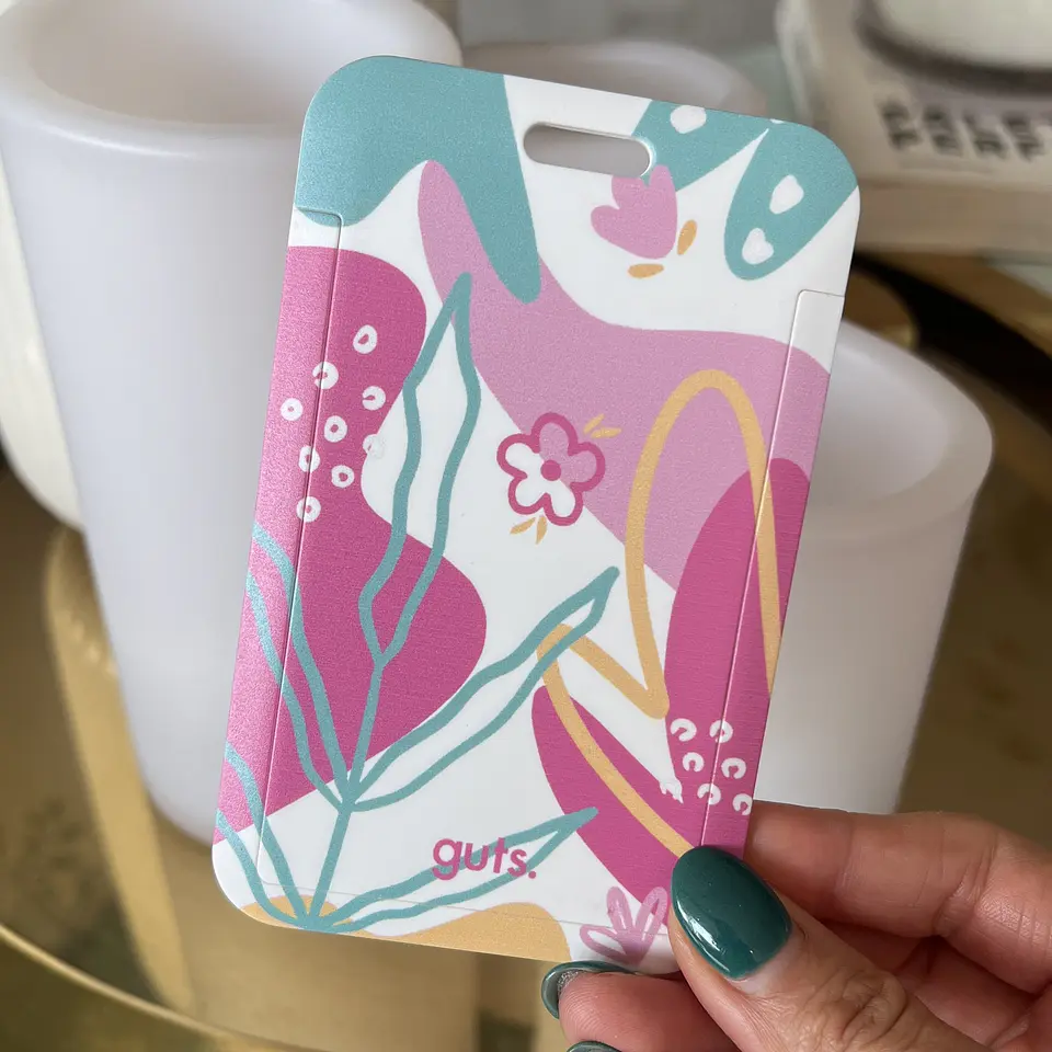 Porta Credencial Sweet Pink 1