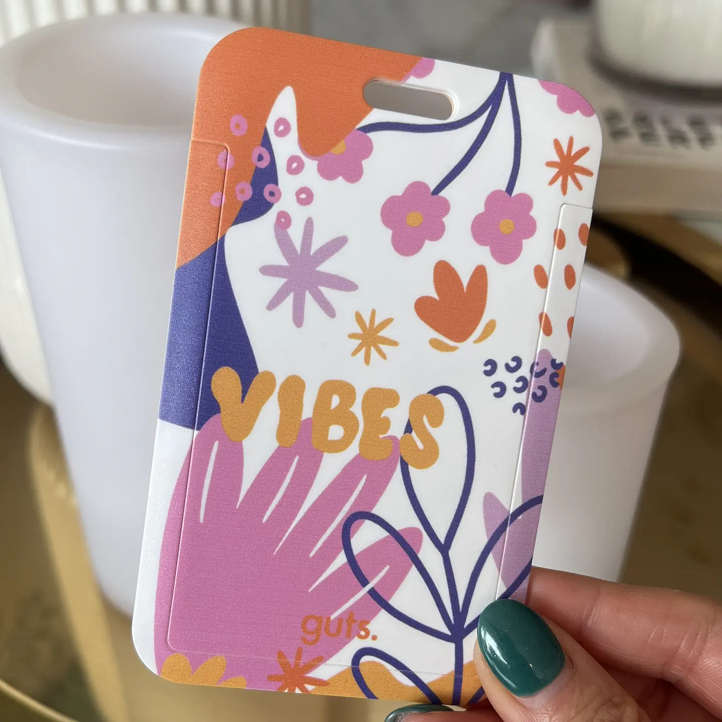 Porta Credencial Vibes 1