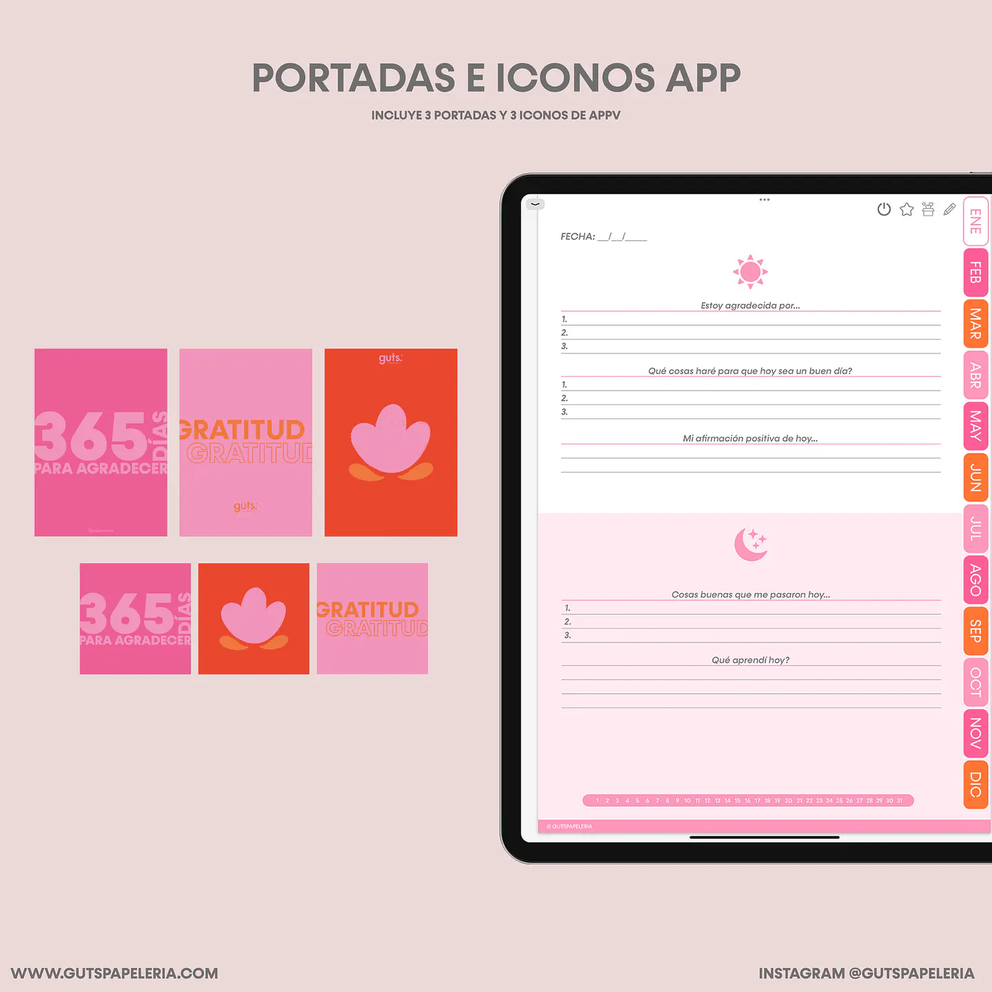 Diario Gratitud 5
