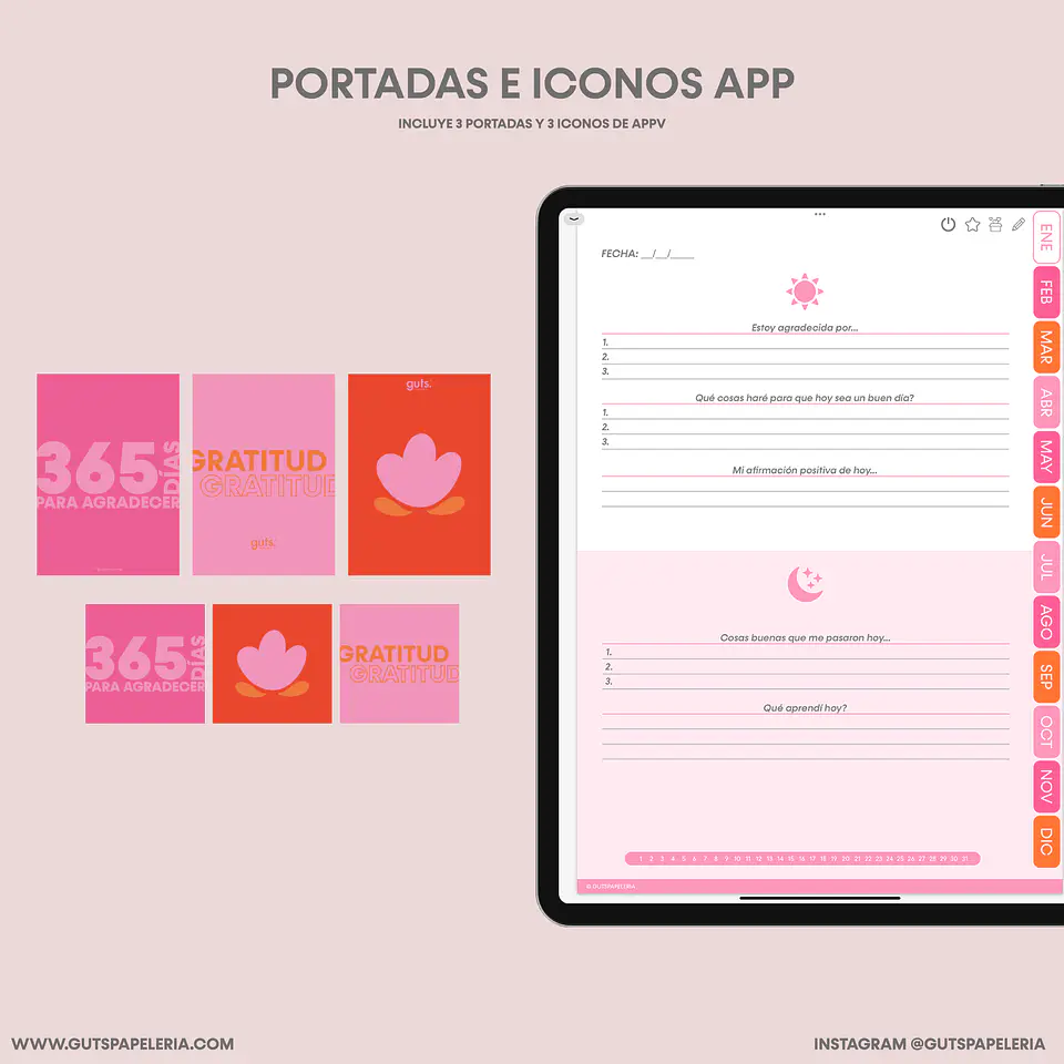 Diario Gratitud 5
