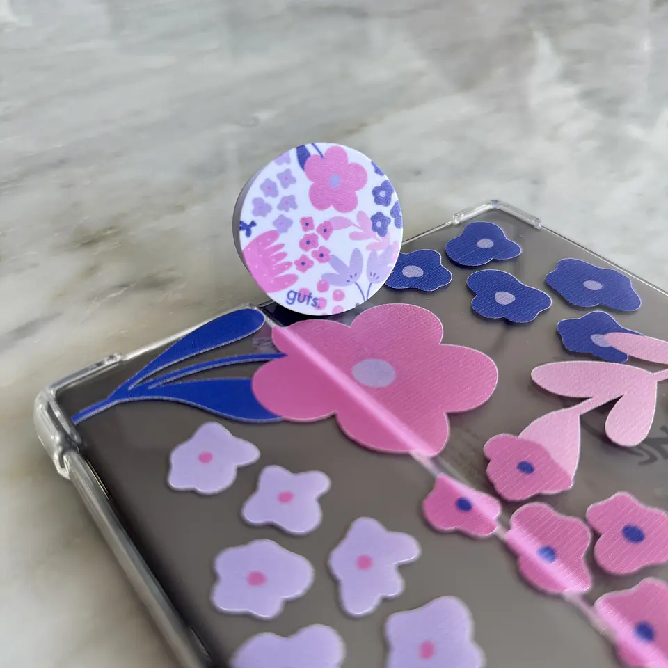 Pop Socket Moon Flower 3