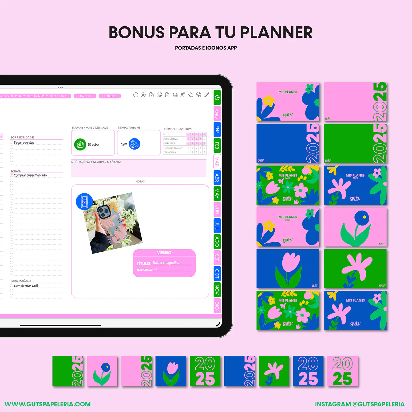 Planner Docente Bluebell 5